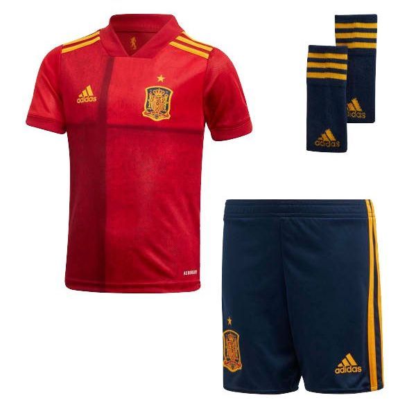 Adidas  Conjunto España Primera Equipación Mini 2020 Foto 1