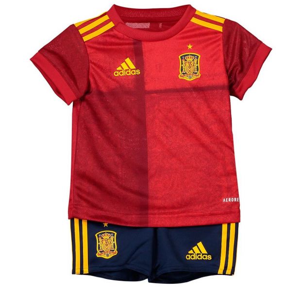 Adidas  Conjunto España Primera Equipación Mini 2020 Foto 1