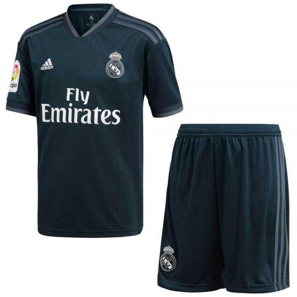 Adidas  Conjunto Real Madrid Segunda Equipación Júnior 18/19 Foto 1