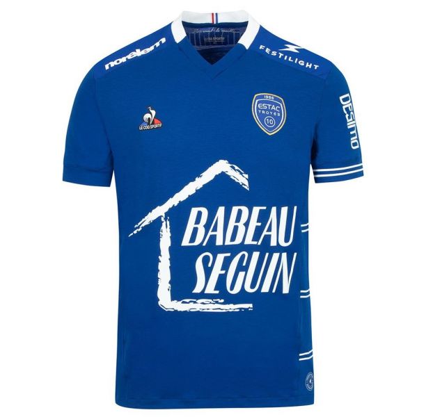 Le coq sportif  Camiseta ESTAC Primera Equipación Sponsor Foto 1