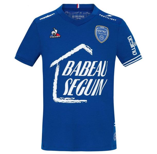 Le coq sportif  Camiseta ESTAC Primera Equipación Sponsor Junior Foto 1