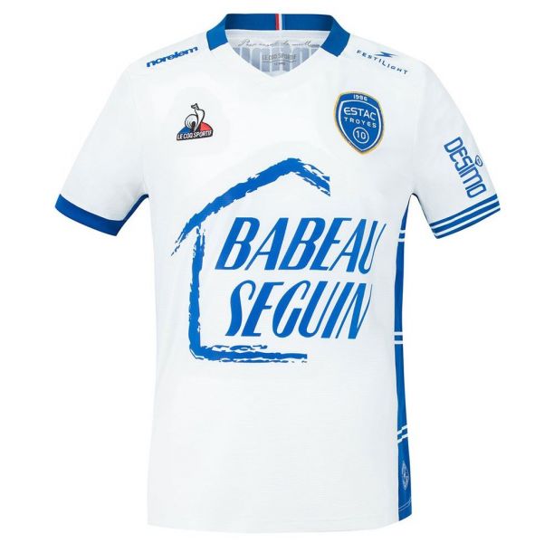 Le coq sportif  Camiseta ESTAC Segunda Equipación Sponsor Junior Foto 1
