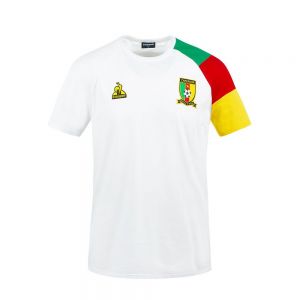 Equipación de fútbol Le coq sportif  Camiseta Camerún Presentación 2021