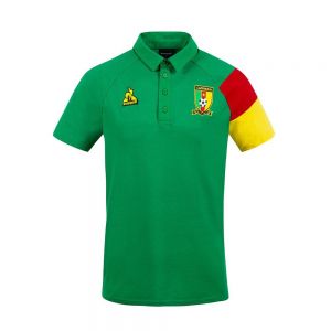 Equipación de fútbol Le coq sportif  Polo Camerún Presentación 2021