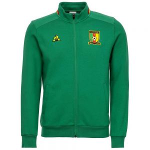 Equipación de fútbol Le coq sportif  Sudadera Camerún Presentación 2020