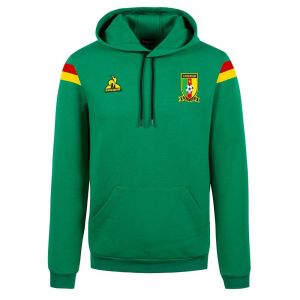 Equipación de fútbol Le coq sportif  Sudadera Camerún Presentación 2021