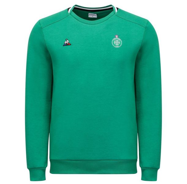 Le coq sportif  Sudadera AS Saint Etienne Presentación Crew Nº1 19/20 Foto 1