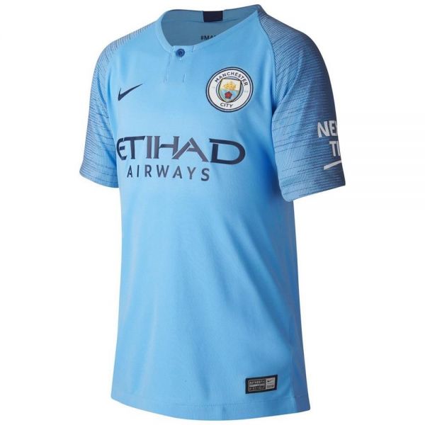 Nike  Camiseta Manchester City FC Primera Equipación Breathe Stadium 18/19 Júnior Foto 1