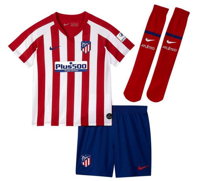 Nike  Conjunto Atletico Madrid Primera Equipación Breathe Mini 19/20 Foto 1