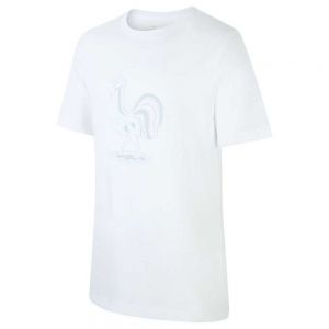 Equipación de fútbol Nike Camiseta Francia Evergreen Crest 2020 Junior