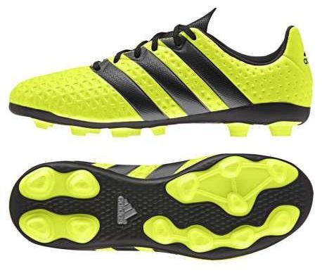 Adidas Bota  ace 16.4 fxg junior fluor-negra Foto 3