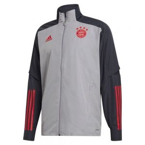 Equipación de fútbol Adidas  Chaqueta FC Bayern Munich EU Presentación 20/21