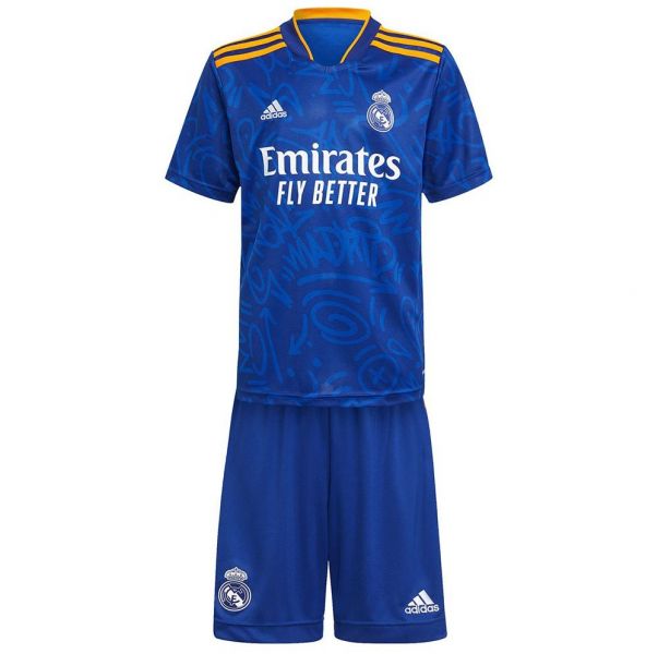 Adidas  Mini Kit Real Madrid 21/22 Segunda Equipación Junior Foto 1