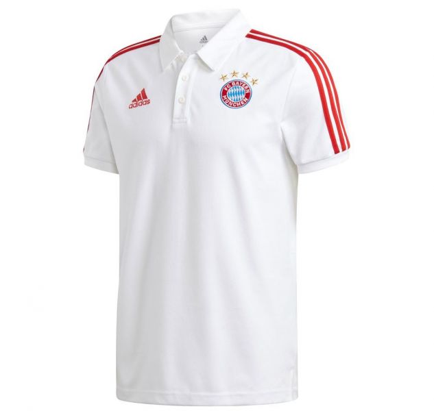 Adidas  Polo FC Bayern Munich 3 Stripes 20/21 Foto 1