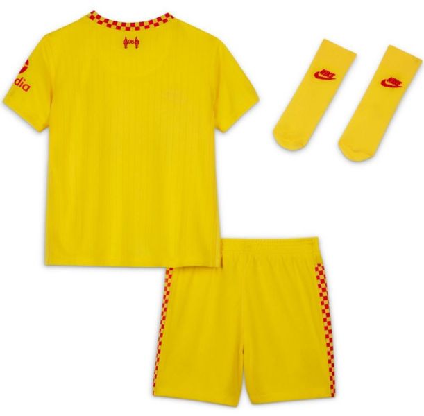 Nike  Conjunto Dri Fit Liverpool FC Tercera Equipación Infants Kit 21/22 Foto 2