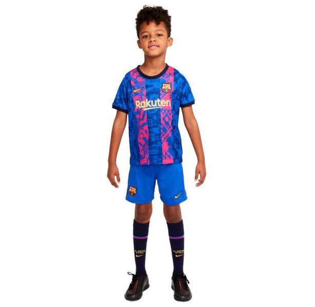 Nike  Conjunto FC Barcelona Tercera Equipación Little Kit 21/22 Foto 1