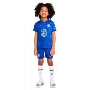 Equipación de fútbol Nike  Chelsea FC Primera Equipación Little Kit 20/21 Junior