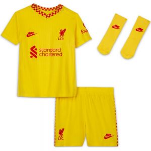 Equipación de fútbol Nike  Conjunto Dri Fit Liverpool FC Tercera Equipación Infants Kit 21/22