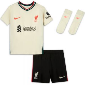 Equipación de fútbol Nike  Conjunto Liverpool FC Segunda Equipación Bebé Kit 20/21