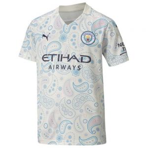 Equipación de fútbol Puma  Camiseta Manchester City FC Tercera Equipación 20/21 Júnior