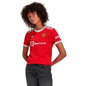 Adidas  Camiseta Manga Corta Manchester United FC 21/22 Primera Equipación Woman