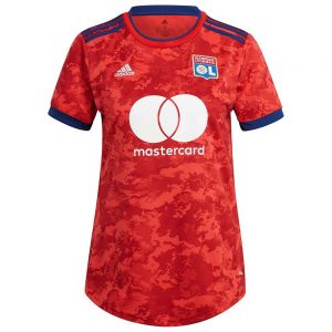 Equipación de fútbol Adidas  Camiseta Manga Corta Olympique Lyon Segunda Equipación 22/23 Segunda Equipación 22/23 Mujer