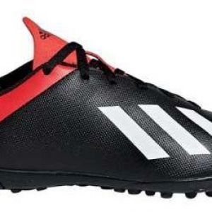 Bota de fútbol Adidas Zapatilla  x 18.4 tf j negra roja