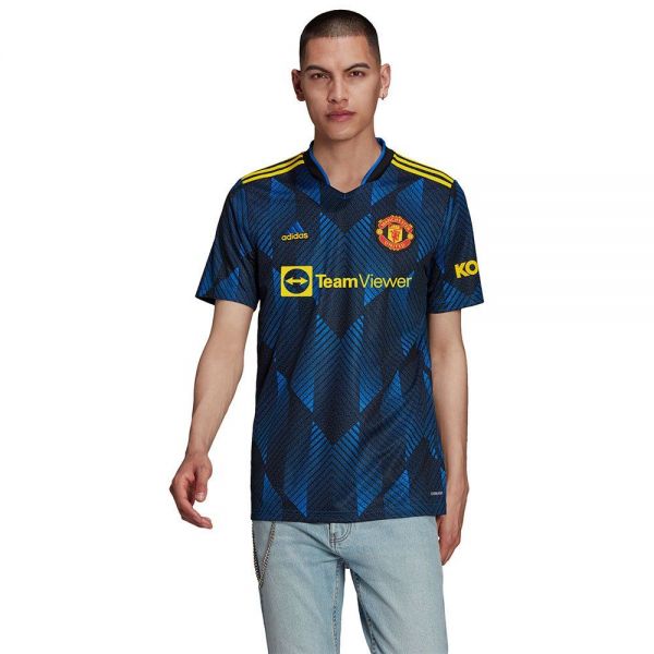 Adidas  Camiseta Manga Corta Manchester United FC 21/22 Tercera Equipación Foto 1