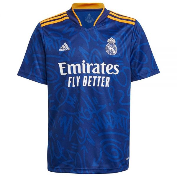 Adidas  Camiseta Manga Corta Real Madrid 21/22 Segunda Equipación Junior Foto 1