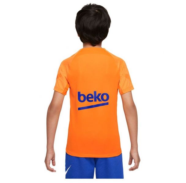 Nike  Camiseta Manga Corta FC Barcelona Strike Dri Fit 22/23 Junior Foto 2
