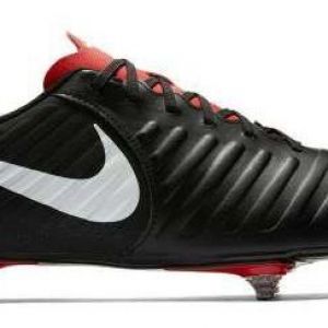 Bota de fútbol Nike Bota  legend 7 club sg negra roja