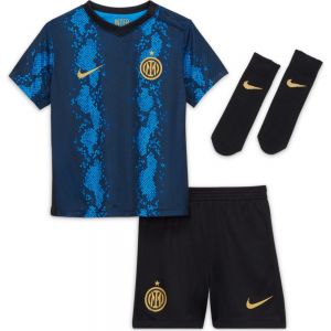 Equipación de fútbol Nike  Conjunto Inter Milan Primera Equipación 21/22 Bebé Kit