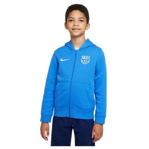 Equipación de fútbol Nike  Sudadera Con Cremallera FC Barcelona 21/22 Junior