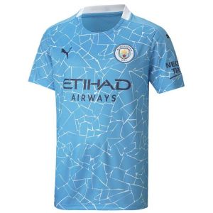 Equipación de fútbol Puma  Camiseta Manchester City FC Primera Equipación 20/21 Júnior